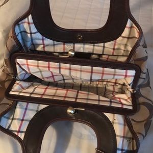 Authentic brown coach purse